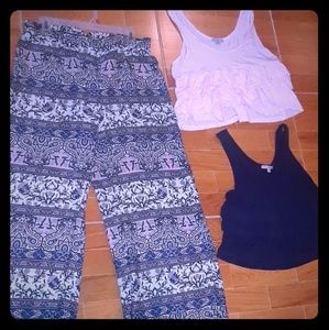 Ladies pants and tops